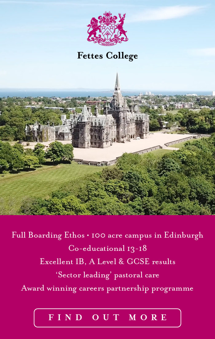 Advert: Fettes College