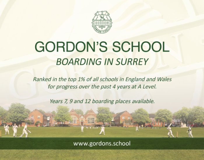 Advert: Gordon's School