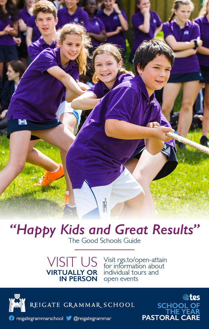 Advert: Reigate Grammar School