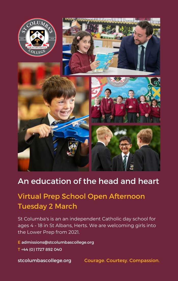 Advert: St Columba's College